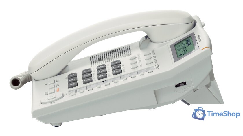 Проводной телефон Panasonic KX-TS2388UAW (белый) - Изображение №3 — Интернет-магазин Time-Shop