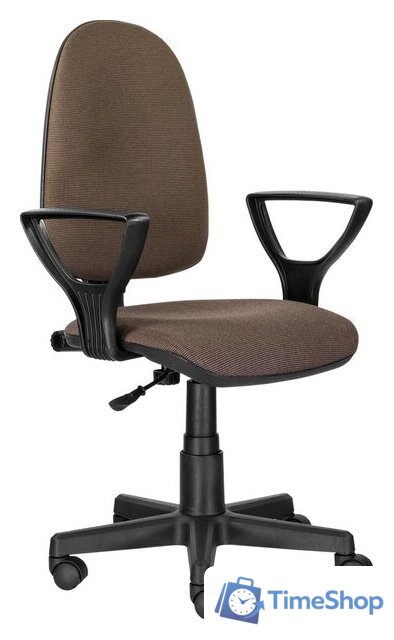 Офисное кресло Brabix Prestige Ergo MG-311 (ткань, коричневый) - Изображение №1 — Интернет-магазин Time-Shop