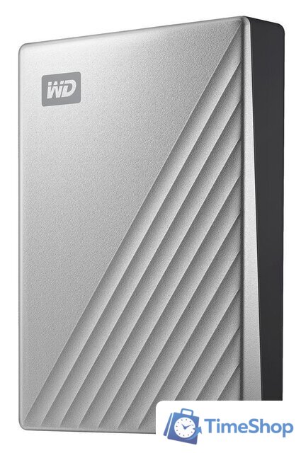 Внешний накопитель WD My Passport Ultra 4TB WDBFTM0040BSL - Изображение №2 — Интернет-магазин Time-Shop