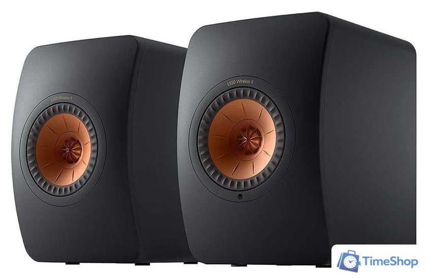 Полочная акустика KEF LS50 Wireless II (черный) - Изображение №1 — Интернет-магазин Time-Shop