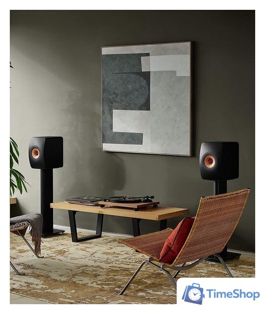 Полочная акустика KEF LS50 Wireless II (черный) - Изображение №7 — Интернет-магазин Time-Shop