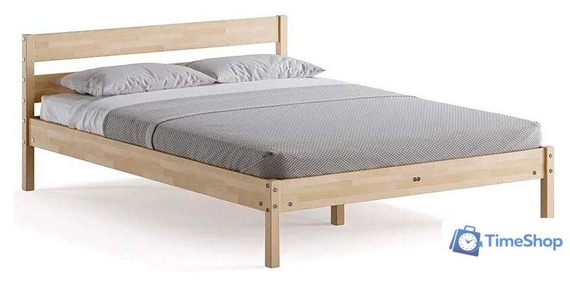 Кровать Домаклево Мечта 180x200 (береза/натуральный) - Изображение №1 — Интернет-магазин Time-Shop