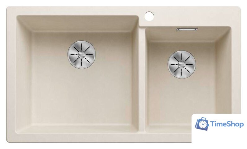 Кухонная мойка Blanco Pleon 9 527636 (левая, мягкий белый) - Изображение №1 — Интернет-магазин Time-Shop