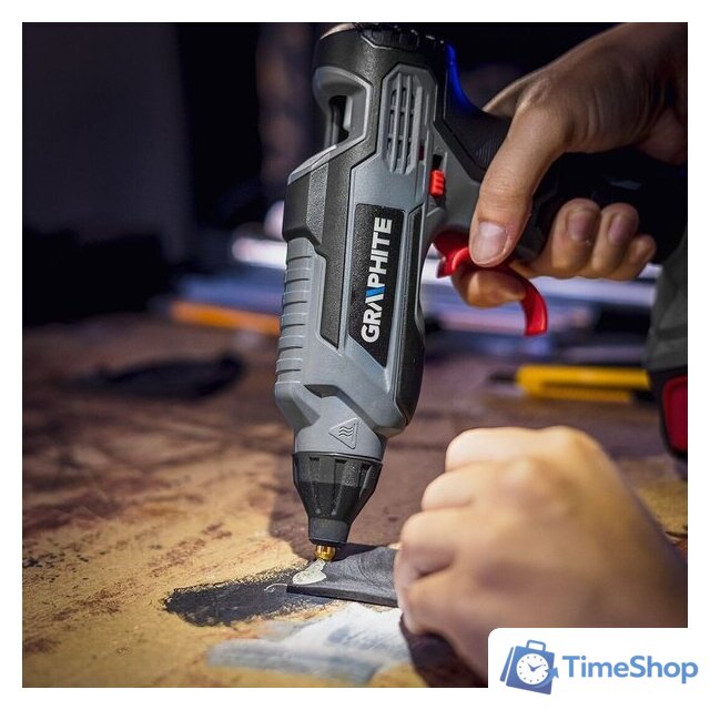 Термоклеевой пистолет GRAPHITE 58G040 (без АКБ) - Изображение №11 — Интернет-магазин Time-Shop