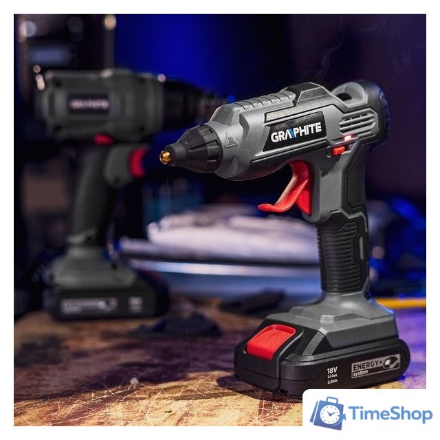 Термоклеевой пистолет GRAPHITE 58G040 (без АКБ) - Изображение №14 — Интернет-магазин Time-Shop