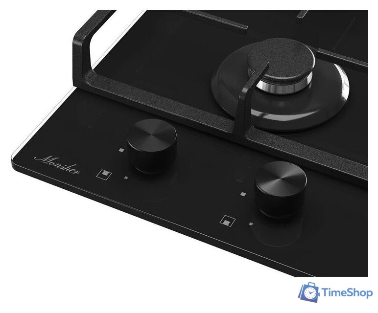 Варочная панель Monsher MGG 32 Noir - Изображение №3 — Интернет-магазин Time-Shop