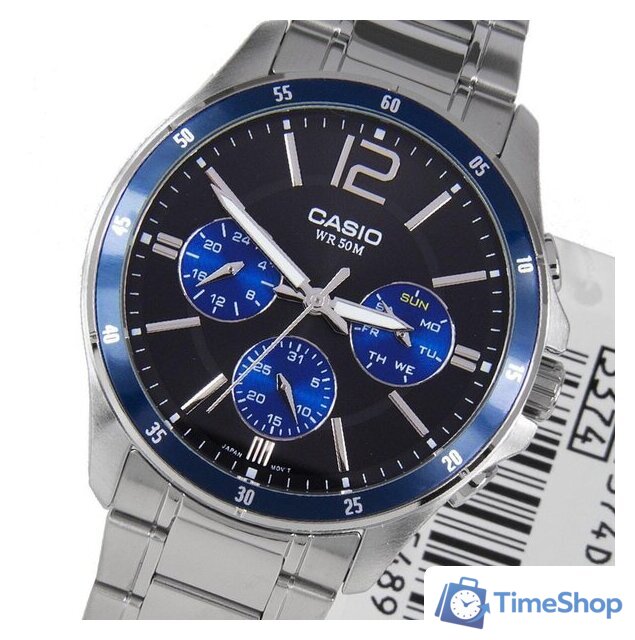 Наручные часы Casio MTP-1374D-2A - Изображение №2 — Интернет-магазин Time-Shop