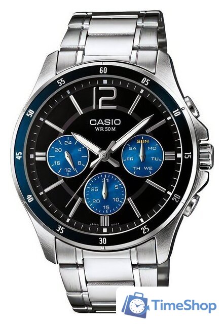 Наручные часы Casio MTP-1374D-2A - Изображение №1 — Интернет-магазин Time-Shop