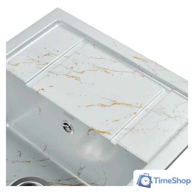 Кухонная мойка Wisent WB19-15 (с сифоном GER013) - Изображение №4 — Интернет-магазин Time-Shop