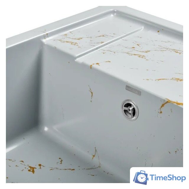 Кухонная мойка Wisent WB19-15 (с сифоном GER013) - Изображение №2 — Интернет-магазин Time-Shop