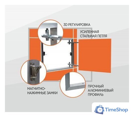 Люк Lukoff Lider (55x40 см) - Изображение №10 — Интернет-магазин Time-Shop