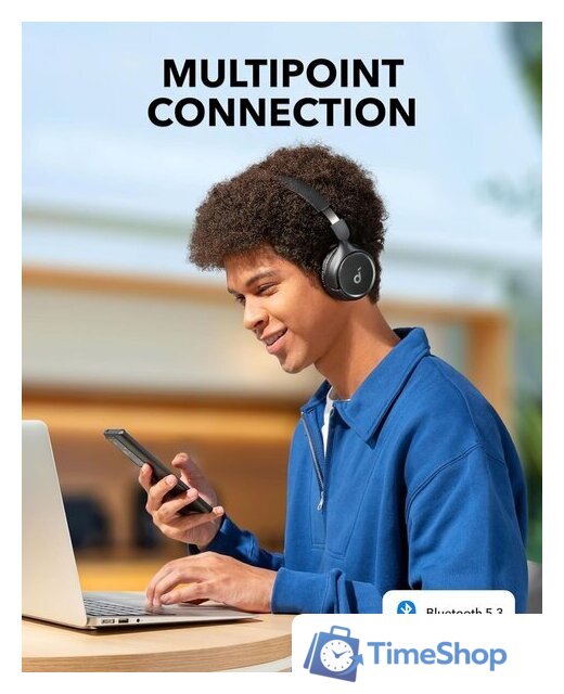 Наушники Anker Soundcore H30i (черный) - Изображение №5 — Интернет-магазин Time-Shop