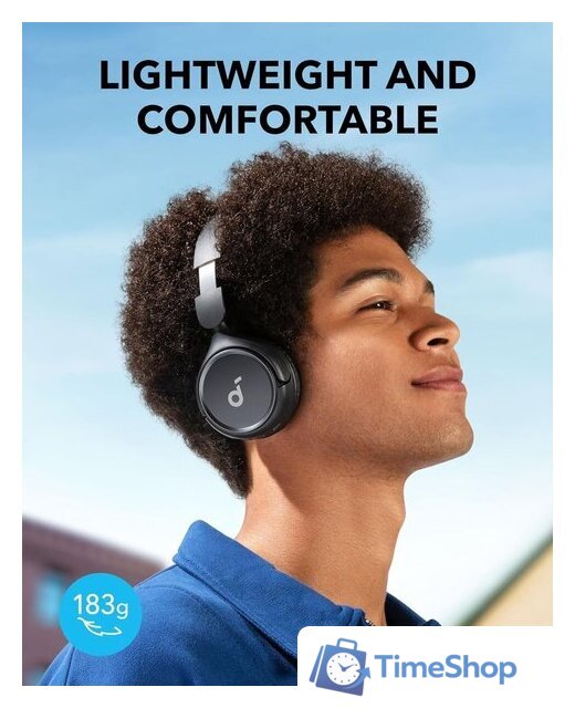 Наушники Anker Soundcore H30i (черный) - Изображение №4 — Интернет-магазин Time-Shop