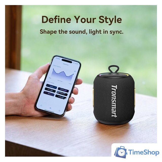 Беспроводная колонка Tronsmart T8 Mini (черный) - Изображение №11 — Интернет-магазин Time-Shop