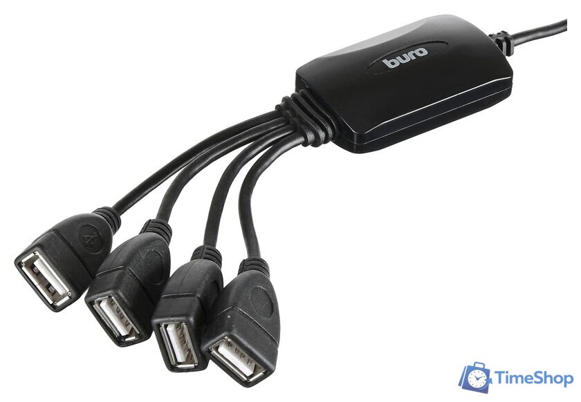 USB-хаб Buro BU-HUB4-0.3-U2.0-Splitter - Изображение №5 — Интернет-магазин Time-Shop