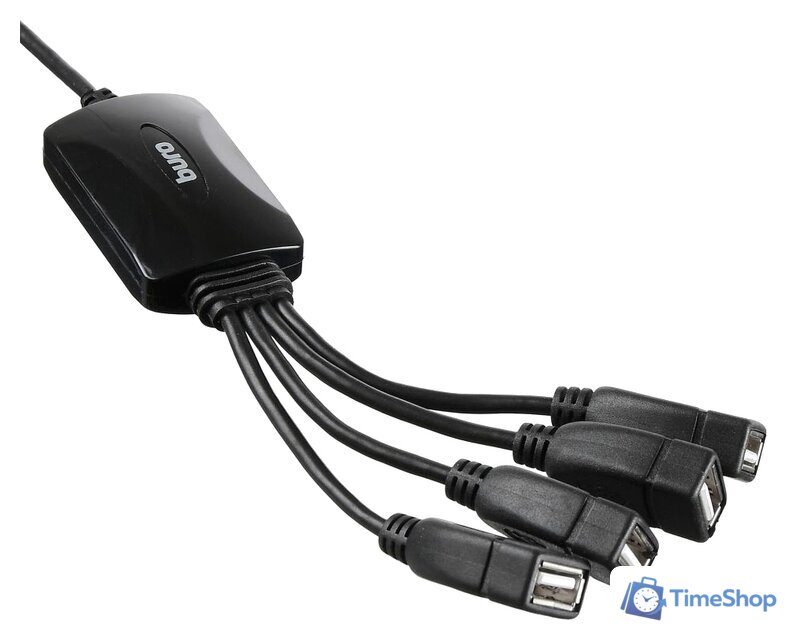 USB-хаб Buro BU-HUB4-0.3-U2.0-Splitter - Изображение №3 — Интернет-магазин Time-Shop