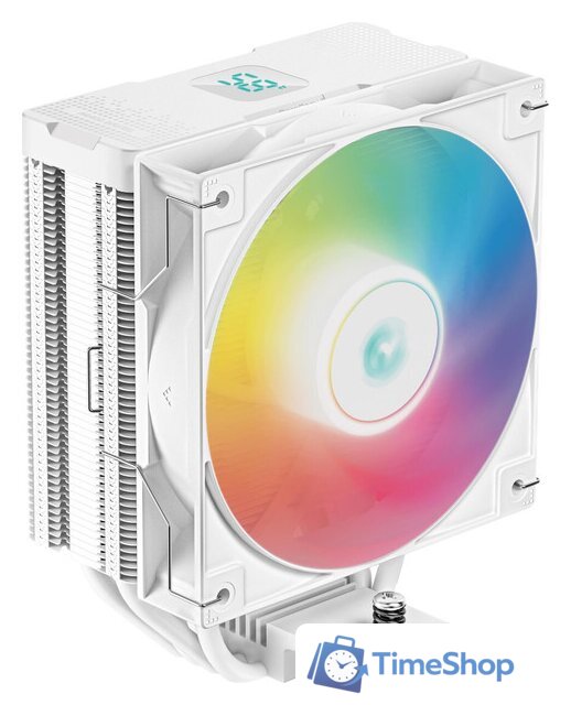 Кулер для процессора DeepCool AG400 Digital ARGB WH R-AG400-WHADMN-G-1 - Изображение №1 — Интернет-магазин Time-Shop