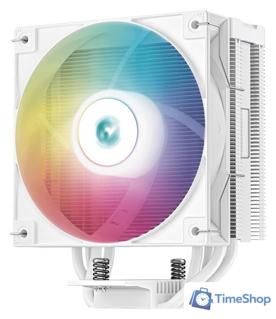 Кулер для процессора DeepCool AG400 Digital ARGB WH R-AG400-WHADMN-G-1 - Изображение №2 — Интернет-магазин Time-Shop
