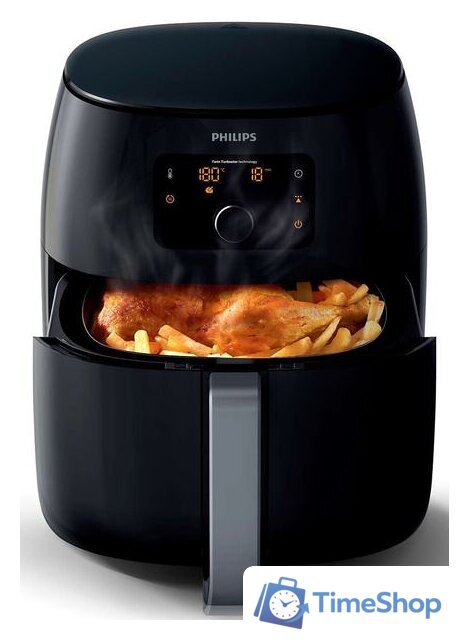 Аэрогриль (аэрофритюрница) Philips HD9650/90 - Изображение №5 — Интернет-магазин Time-Shop