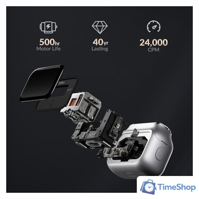 Электробритва Laifen P3 Pro (серебристый) - Изображение №7 — Интернет-магазин Time-Shop