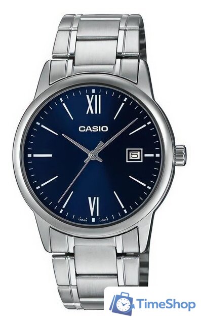 Наручные часы Casio MTP-V002D-2B3 - Изображение №1 — Интернет-магазин Time-Shop