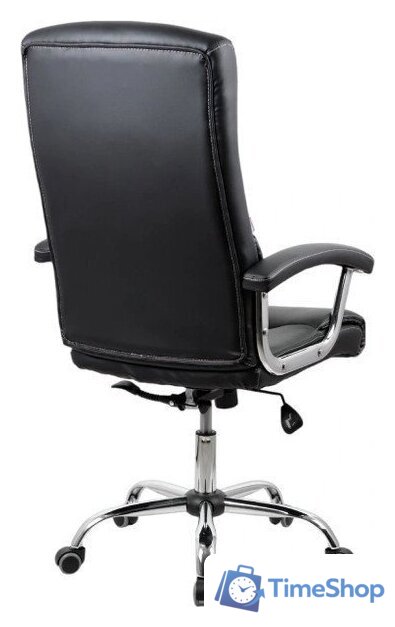 Офисное кресло King Style SHL-2 Sane PU Chrome (черный) - Изображение №4 — Интернет-магазин Time-Shop