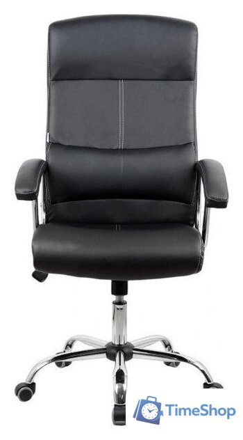 Офисное кресло King Style SHL-2 Sane PU Chrome (черный) - Изображение №2 — Интернет-магазин Time-Shop