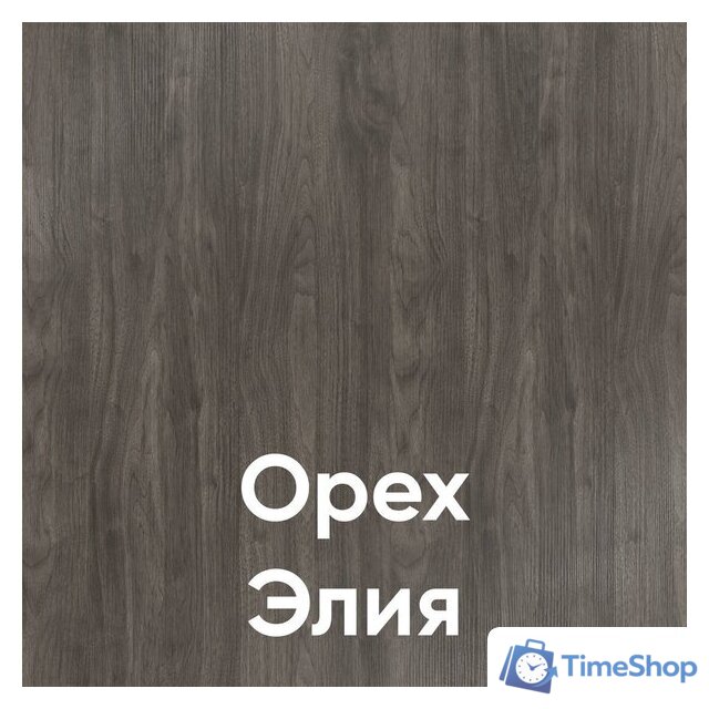 Комод Кортекс-мебель Бари 60 3ш (орех элия/орех элия/орех элия) - Изображение №4 — Интернет-магазин Time-Shop