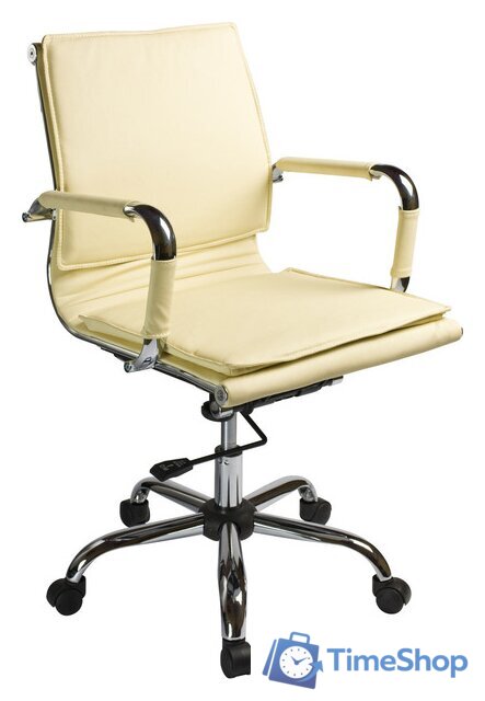 Офисное кресло Бюрократ CH-993-Low/Ivory - Изображение №1 — Интернет-магазин Time-Shop