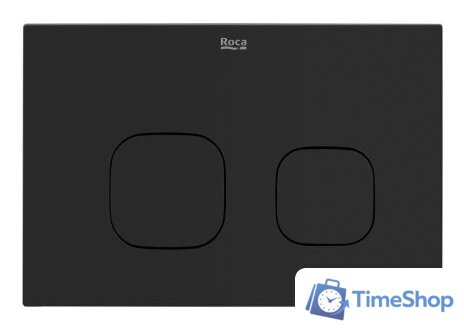 Панель смыва Roca Vitalle Palo Active one AC3 A890174006 (черный матовый) - Изображение №1 — Интернет-магазин Time-Shop