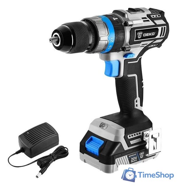 Ударная дрель-шуруповерт Deko DKBL20ID02-S1 (с 1-им АКБ) - Изображение №1 — Интернет-магазин Time-Shop