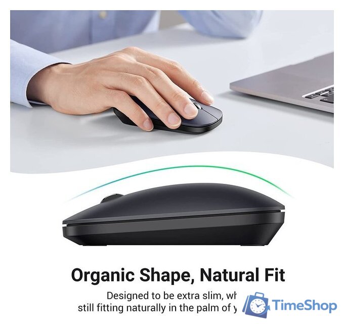 Мышь Ugreen MU001 (серый) - Изображение №9 — Интернет-магазин Time-Shop