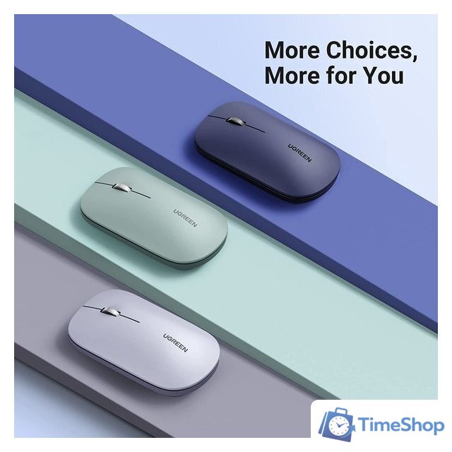 Мышь Ugreen MU001 (серый) - Изображение №2 — Интернет-магазин Time-Shop