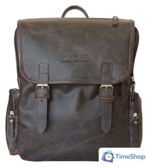 Городской рюкзак Carlo Gattini Santerno 3007-04 (темно-коричневый) - Изображение №2 — Интернет-магазин Time-Shop