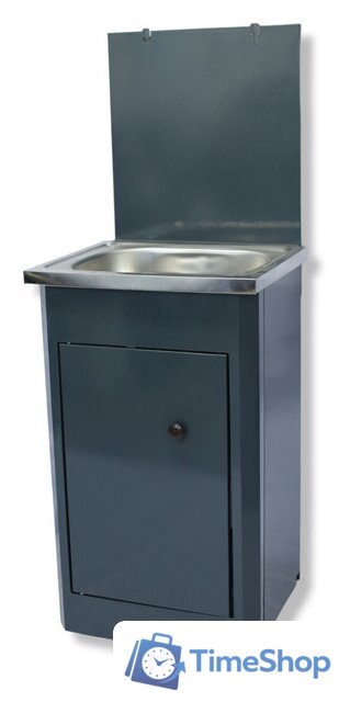  Петромаш Тумба с умывальником Дачный slkptr041 (мокрый асфальт) - Изображение №5 — Интернет-магазин Time-Shop