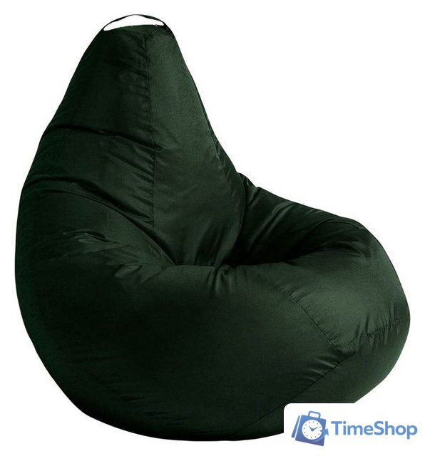 Кресло-мешок Mio Tesoro Груша XXXL GF-140x95-Z (темно-зеленый) - Изображение №1 — Интернет-магазин Time-Shop