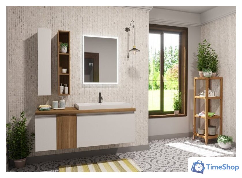  Эстет Шкаф-полупенал Malibu L 20x16x90 ФР-00007132 - Изображение №10 — Интернет-магазин Time-Shop