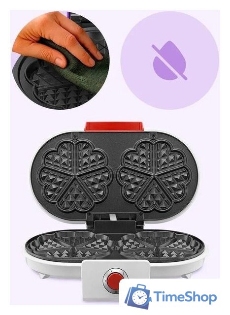 Вафельница Kitfort KT-4622 - Изображение №4 — Интернет-магазин Time-Shop