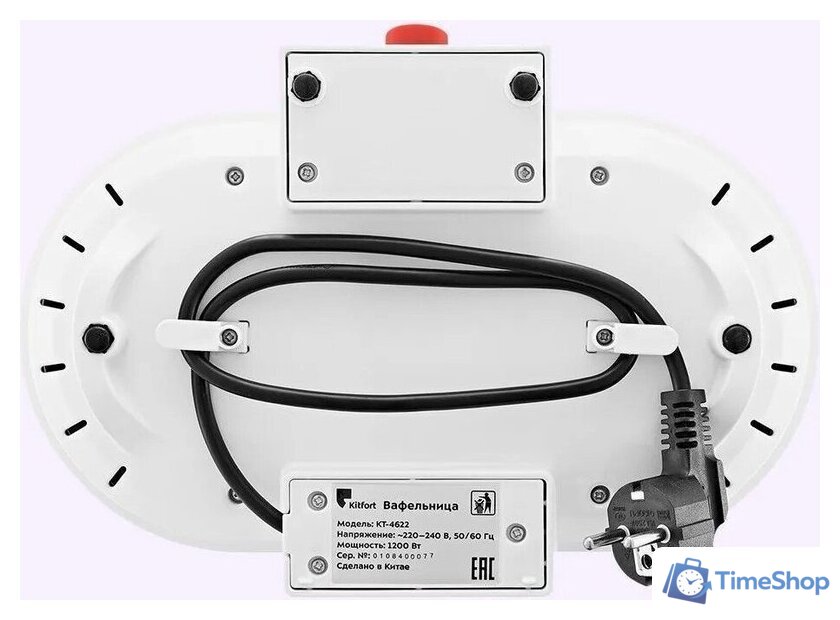 Вафельница Kitfort KT-4622 - Изображение №5 — Интернет-магазин Time-Shop