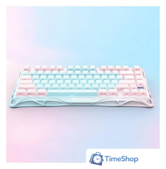 Клавиатура Gravastar Mercury K1 Lite Special Edition Aurora Mist (GravaStar Stellar Bloom) - Изображение №2 — Интернет-магазин Time-Shop