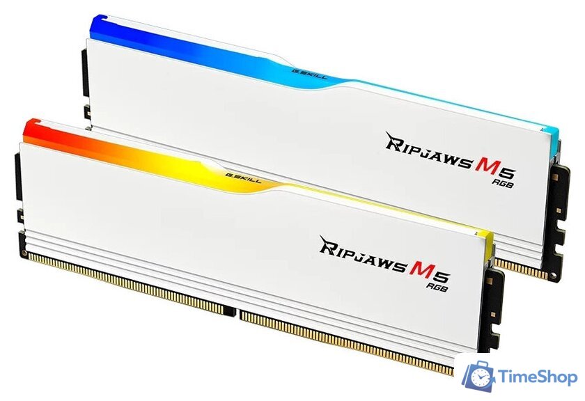 Оперативная память G.Skill Ripjaws M5 RGB 2x32ГБ DDR5 6000 МГц F5-6000J3040G32GX2-RM5RW - Изображение №3 — Интернет-магазин Time-Shop