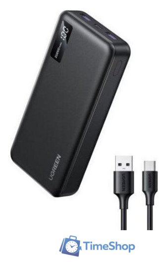 Внешний аккумулятор Ugreen PB312 20000mAh (черный) - Изображение №3 — Интернет-магазин Time-Shop