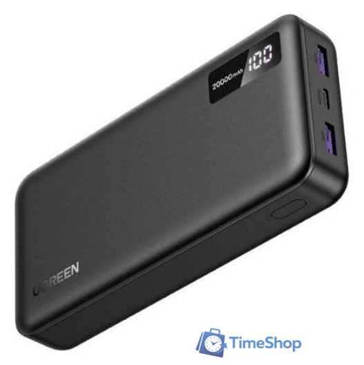 Внешний аккумулятор Ugreen PB312 20000mAh (черный) - Изображение №1 — Интернет-магазин Time-Shop