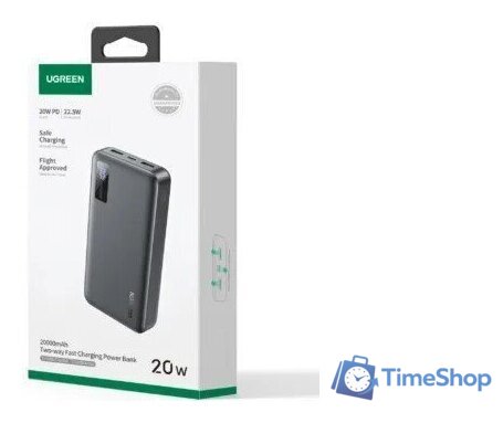Внешний аккумулятор Ugreen PB312 20000mAh (черный) - Изображение №6 — Интернет-магазин Time-Shop