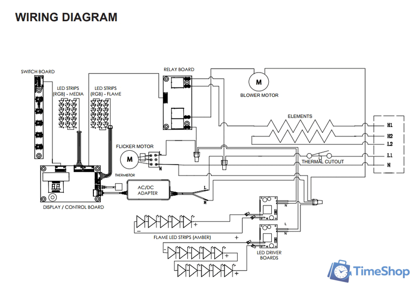 Электрокамин Dimplex Prism 74
