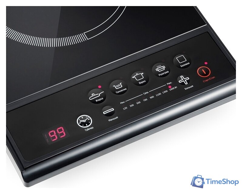 Настольная плита Kitfort KT-114 - Изображение №3 — Интернет-магазин Time-Shop