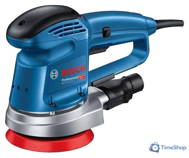 Эксцентриковая шлифмашина Bosch GEX 34-125 Professional 0601372300 - Изображение №1 — Интернет-магазин Time-Shop