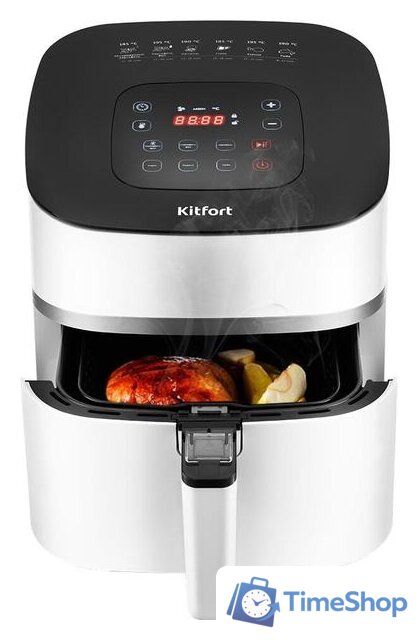 Аэрогриль (аэрофритюрница) Kitfort KT-2217 - Изображение №1 — Интернет-магазин Time-Shop