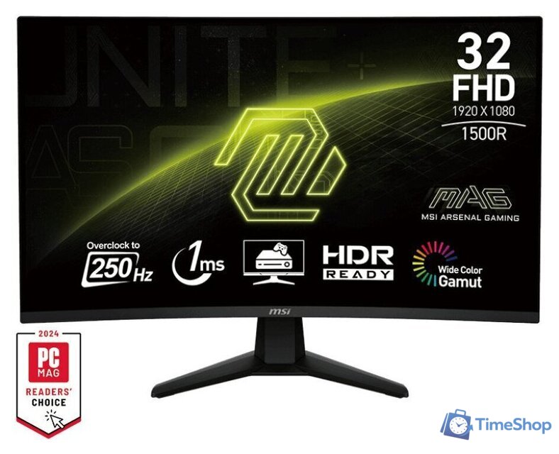 Игровой монитор MSI MAG 32C6X - Изображение №1 — Интернет-магазин Time-Shop