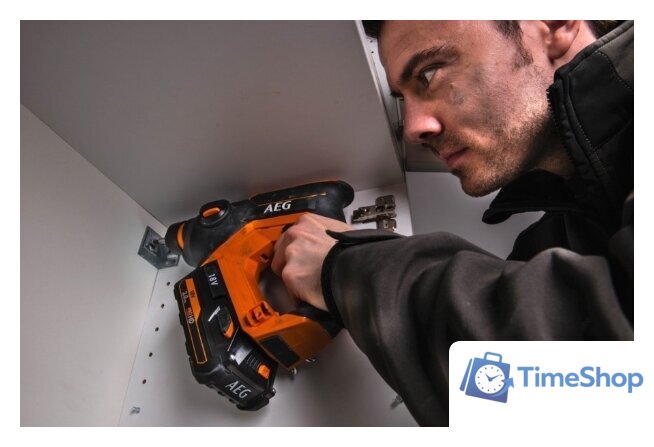 Перфоратор AEG Powertools BBH 18C-0 4935464984 (без АКБ) - Изображение №4 — Интернет-магазин Time-Shop